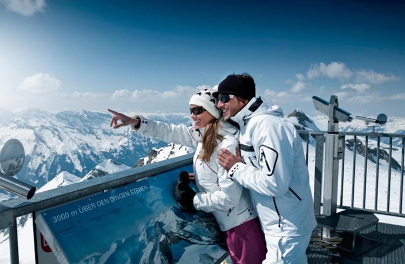 Pension Bergheil Kaprun Exteriör bild